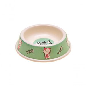 Comedouro Melamine P/ Gatos Verde