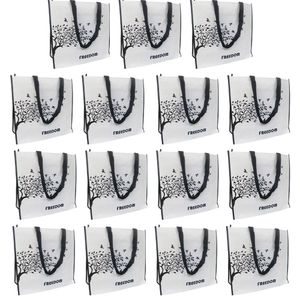 Bolsa Ecobag Ecologica Sacola De Ombro Reutilizavel Kit 15 Uni Mercado Compras Casa Multiuso Resistente