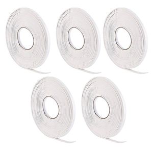 Fita De Espuma Adesiva Kit 5 Uni Porta Janela 5 Metros Vidro Movel Protege Veda Isolante Impermeavel