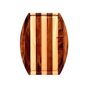 Tábua De Carne Phanda 7406 P Oval 20x280x360mm Madeira