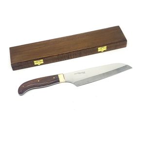 Faca Oriental Roberto Zakharovich 7\'\' Full Tang Cabo Madeira