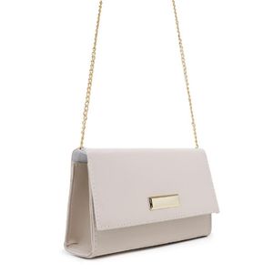Bolsa Feminina De Lado Com Corrente Tiracolo Festa Nude