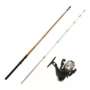 Vara De Pesca Premium 2,10m + Molinete Com Carretel De Linha