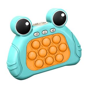 Pop It Mini Game Luz Som Interativo Sapinho Criança Fidget Sensorial Anti Estresse Relaxante Portati