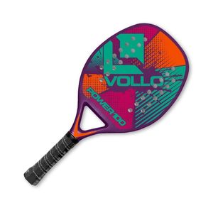 Raquete De Beach Tênnis Vollo Power 100 Adulto Unissex Ref Vbt100-3 Tamanho Unico Cor Azul