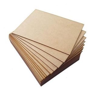 Chapa Placa Mdf 3mm (50cm X 50cm) 10peças (claro)