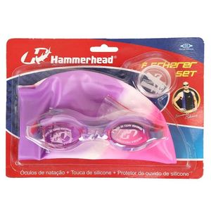 Kit De Natação Infantil F. Scherer Set Hammerhead Roxo