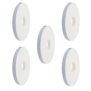 Fita De Espuma Adesiva Kit 5 Unidades Janela Porta 5 Metros Veda Protege Vidro Batente