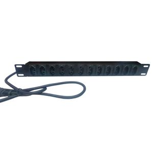 Regua Calha Para Rack Com 8 Tomadas 20a Pto Max Eletron