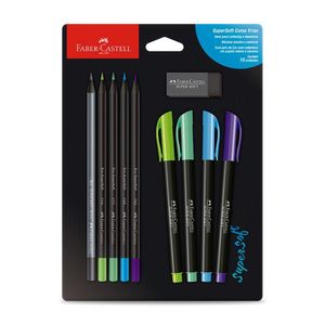 Kit Supersoft Cores Frias Faber C-10 Pçs
