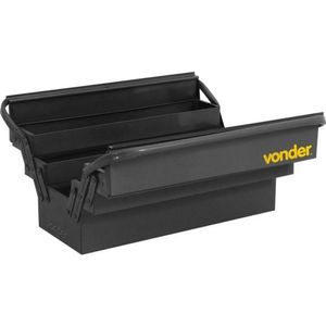 Caixa Ferramenta Metalica Pq 5 Gavetas 40x19x20 Vonder
