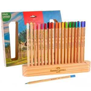Lápis De Cor Faber Castell - Natural Edition Supersoft 36 Cores