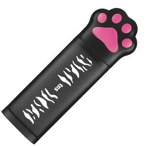 Estojo Plástico Pets Gatinho Tris Preto