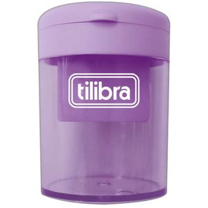 Apontador C- Depósito Redondo Tilibra - 2 Furos Ap13 Roxo