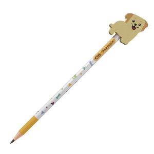 Lápis Preto Grafite Fantasia Pets Cis - Hb Cachorro Amarelo
