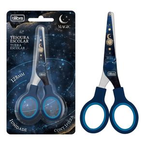 Tesoura Escolar Magic Tilibra - 128mm