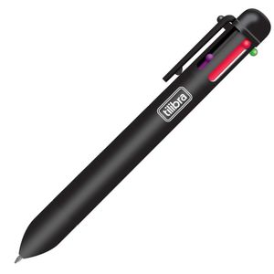 Caneta Esferográfica Rc6 Cores Tilibra - 0.7mm Preto
