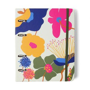 Caderno Criativo Argolado A5 Cicero - Office Duo Pautado & Pontado Polen Aromas Off White