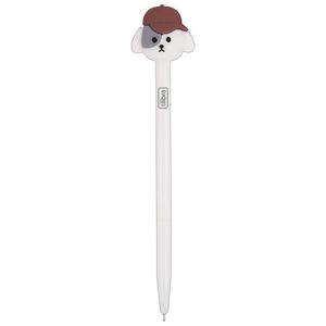 Caneta Gel Doguinho Tilibra - 0.5mm Marrom