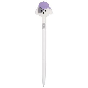Caneta Gel Doguinho Tilibra - 0.5mm Lilás