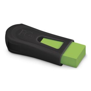 Borracha C- Apontador Faber Castell Fc - Mix Black Neon Verde
