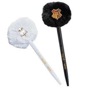 Caneta Esferográfica Pompom Leonora - Harry Potter 1.0mm Branco