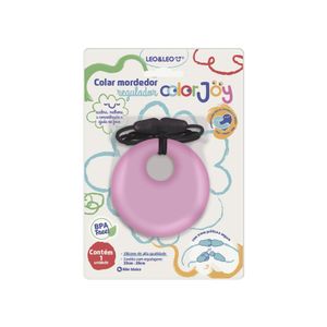 Colar Mordedor Sensorial Leonora - Colorjoy Rosa