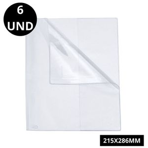 Kit C- 6 Capa Para Cadernos E Livros Dac - 215x286mm