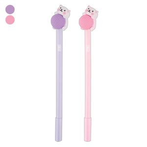 Kit Caneta Gel Patinha Purrfect Tilibra - C- 2 Unidades