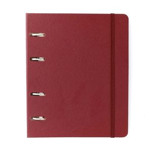 Caderno Criativo Argolado A5 Cicero - Office Duo Pautado & Pontado Clássica Vermelho Quente