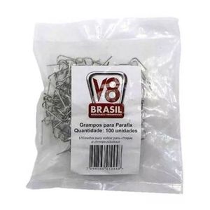 Grampo Parafix Com 100 Unidades - V8 Brasil Premium Ii