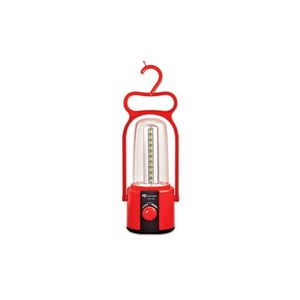 Lampião Com 40 Leds Recarregável 2800mah 8w Portátil Bivolt Cor:vermelho