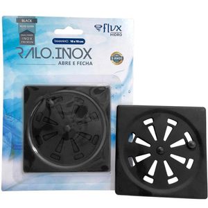 Grelha Abre E Fecha 100mm Black