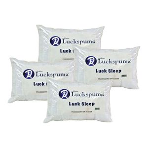 Travesseiro Espuma Luck Sleep Flocos Kit C/ 4 Un (45x65) - Luckspuma
