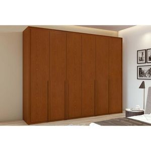 Guarda Roupa 6 Portas E 6 Gavetas Imperatore Frassino - Lopas
