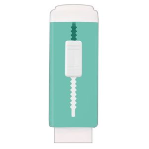 Borracha Slide Retrátil Tilibra Verde
