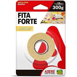 Fita Banana Espuma Dupla Face Adere - 12mmx1.5m 300g A C-d 7cm