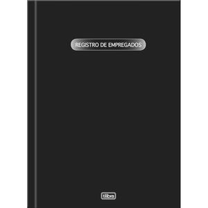Livro Registro De Empregados Capa Dura Tilibra - 50 Folhas