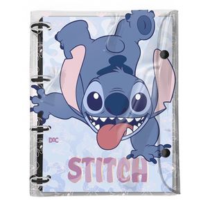 Fichário Universitário Pvc Cristal Stitch Dac