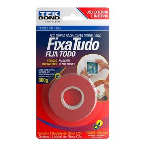 Fita Acrílica P- Uso Interno-externo Tekbond - 19mmx2m 800g