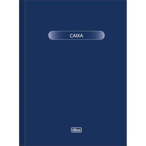 Livro Caixa Capa Dura Grande Tilibra - 50 Folhas