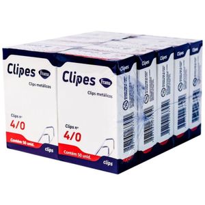 Pacote Clips Galvanizado Frama - 4-0 C- 500 Unidades (10 Caixas C- 50und)
