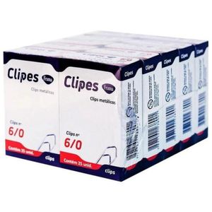 Pacote Clips Galvanizado Frama - 6-0 C- 250 Unidades (10 Caixas C- 25und)
