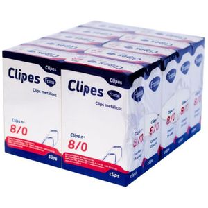 Pacote Clips Galvanizado Frama - 8-0 C- 250 Unidades (10 Caixas C- 25und)