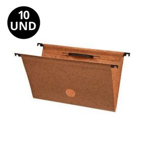 Kit C- 10 Pasta Suspensa Marmorizada Frama - C- Gampo