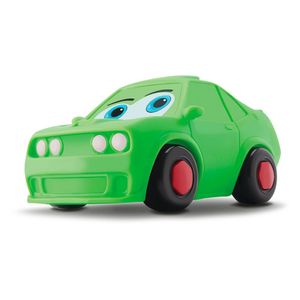 Brinquedo Carrinho 15cm Soft Mordedor P- Bebês - Silmar Verde