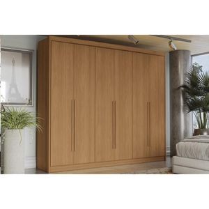 Guarda Roupa 6 Portas E 6 Gavetas N566 Canela - Kappesberg
