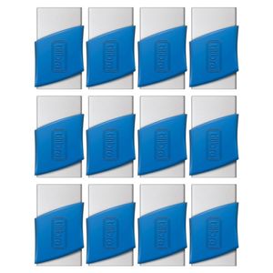 Kit Borracha Branca C- Capa Plástica Tilibra - C- 12 Unidades