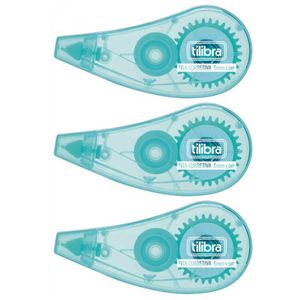 Kit Fita Corretiva Aqua Tilibra - 6mx5mm C- 3 Unidades