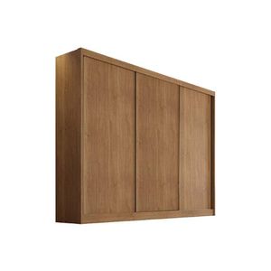 Guarda Roupa 3 Portas De Correr E 6 Gavetas Sollo-logan Cumaru - Novo Horizonte